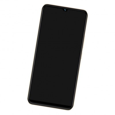 Camera Lens Glass with Frame for Vivo Y02T Black