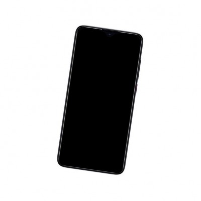 Camera Lens Glass with Frame for T-Mobile REVVL 4 Black