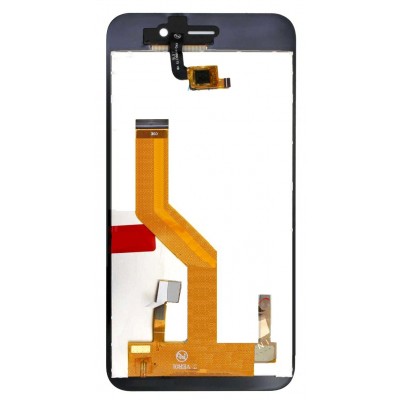 Lcd With Touch Screen For Wiko Y52 White By - Maxbhi Com