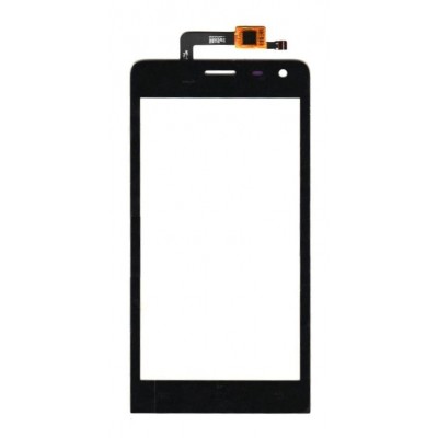 Touch Screen Digitizer For Lava Iris Fuel 50 Black By - Maxbhi Com