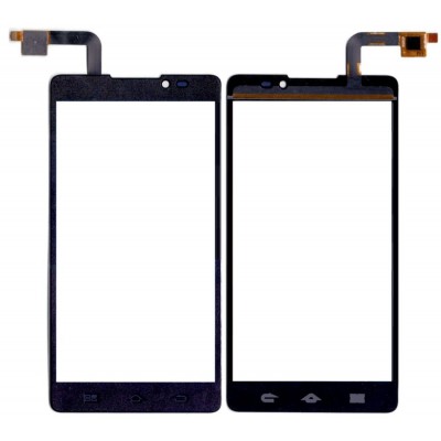 Touch Screen Digitizer For Panasonic P81 Black By - Maxbhi Com
