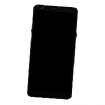 Camera Lens Glass with Frame for LG Aristo 4 Plus Black