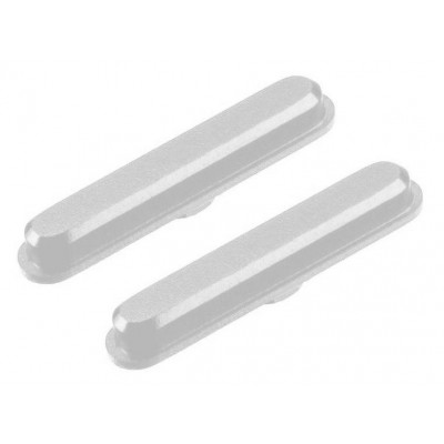 Volume Side Button Outer For Blu G33 White By - Maxbhi Com