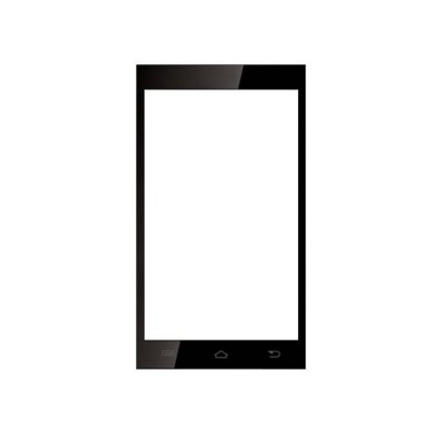 Touch Screen Digitizer For Hitech Amaze S406 Black By - Maxbhi Com