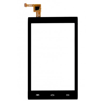 Touch Screen Digitizer For Intex Aqua 5x Black By - Maxbhi Com