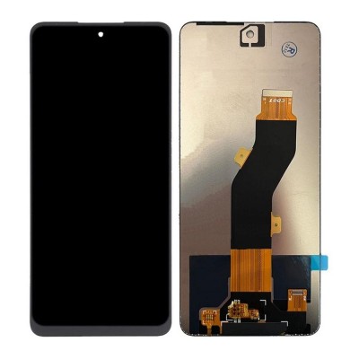 LCD with Touch Screen for Tecno Pop 8 Black