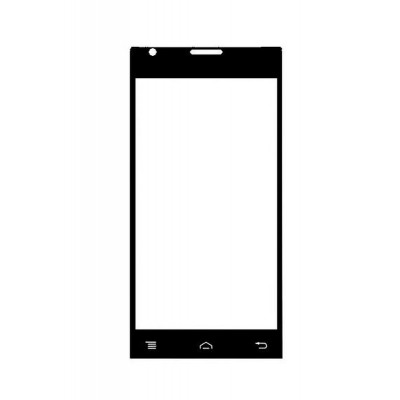 Touch Screen Digitizer For Lava Iris 456 Black By - Maxbhi.com