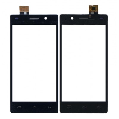 Touch Screen Digitizer For Intex Aqua Power Plus Black By - Maxbhi Com