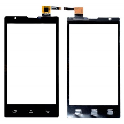 Touch Screen Digitizer For Spice Stellar Mi508 Black By - Maxbhi Com