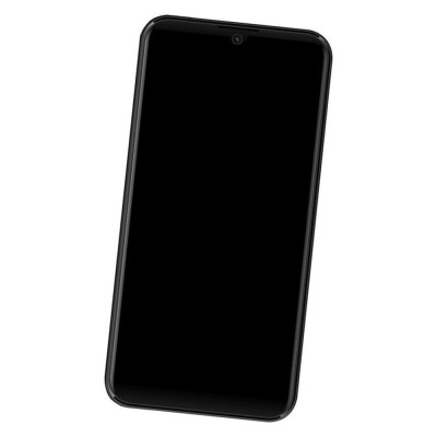 Camera Lens Glass with Frame for BLU G33 White