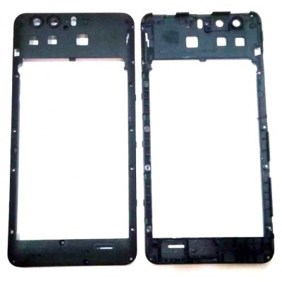 Middle Frame Ring Only For Blackview P6000 Black By - Maxbhi Com