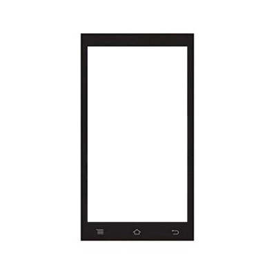 Touch Screen Digitizer For Rage Attitude 4.5 Black By - Maxbhi.com