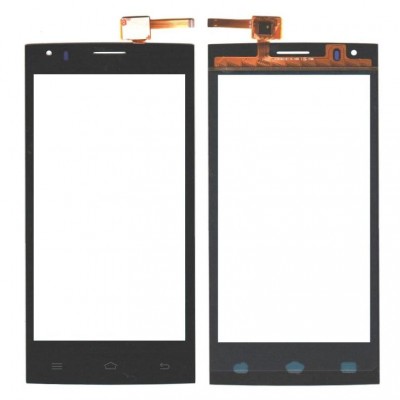 Touch Screen Digitizer For Rage Attitude 5 0 Black By - Maxbhi Com