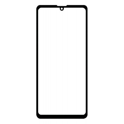 Replacement Front Glass For Sharp Aquos Sense 7 Black By - Maxbhi Com