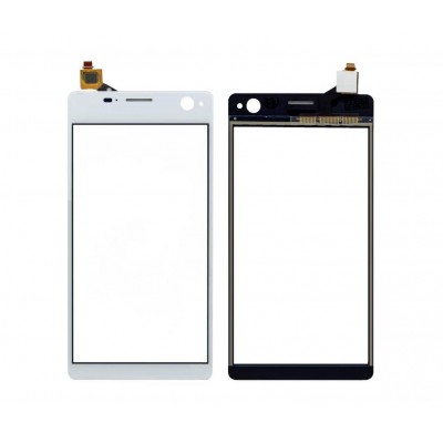 Touch Screen Digitizer For Sony Xperia C4 Dual White By - Maxbhi Com
