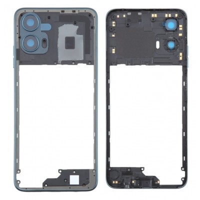 Middle Frame Ring Only For Motorola Moto G34 5g Green By - Maxbhi Com