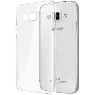 Transparent Back Case for Samsung E700M with dual SIM