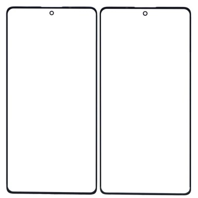 Replacement Front Glass For Xiaomi Redmi Note 13 Pro 5g Black By - Maxbhi Com
