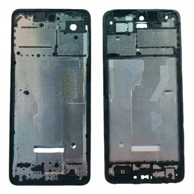 Lcd Frame Middle Chassis For Infinix Smart 8 Global White By - Maxbhi Com