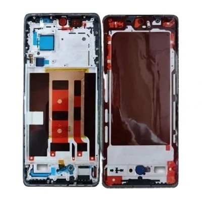 LCD Frame Middle Chassis for OPPO Reno 11 5G - Black by Maxbhi.com