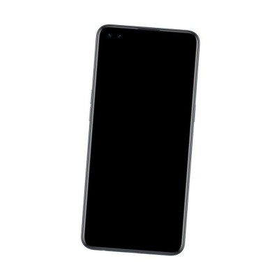 Camera Lens Glass with Frame for OPPO Reno 4F White
