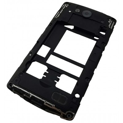 Middle Frame Ring Only For Lg L Fino D295 With Dual Sim Gold By - Maxbhi Com