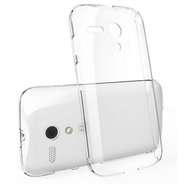 Transparent Back Case for Motorola Moto G