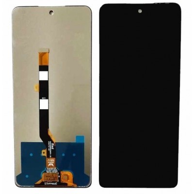 Lcd With Touch Screen For Lava Blaze Pro 5g Pearl By - Maxbhi Com