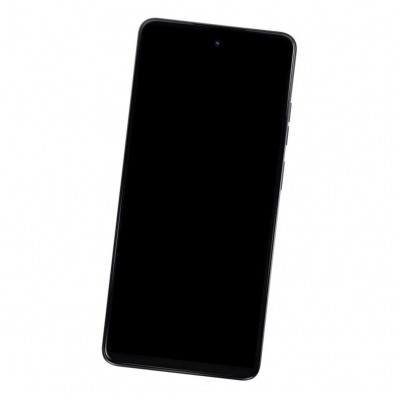 Camera Lens Glass with Frame for Motorola Moto G24 Power Black