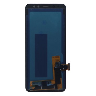 Lcd With Touch Screen For Samsung Galaxy A8 2018 Blue By - Maxbhi Com