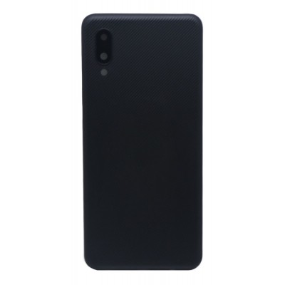 Back Panel Cover For Samsung Galaxy M02 Black - Maxbhi Com