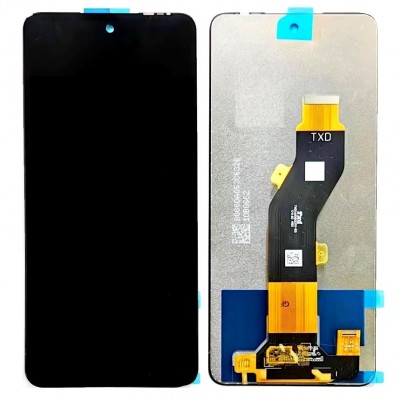 LCD with Touch Screen for Itel P55 4G White