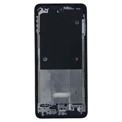 Lcd Frame Middle Chassis For Itel P55 4g Black By - Maxbhi Com