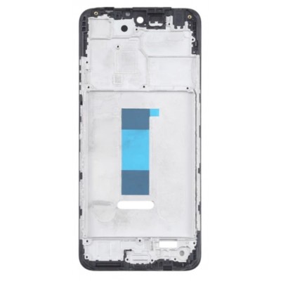 Lcd Frame Middle Chassis For Xiaomi Redmi 12 5g Silver By - Maxbhi Com