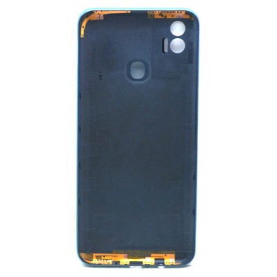 Back Panel Cover For Tecno Spark 7t Blue - Maxbhi Com