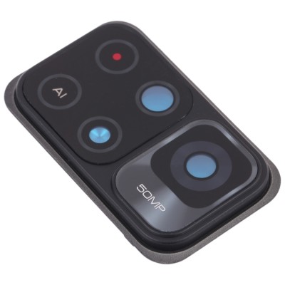 Camera Lens Glass With Frame For Xiaomi Redmi Note 11 China 5g White By - Maxbhi Com