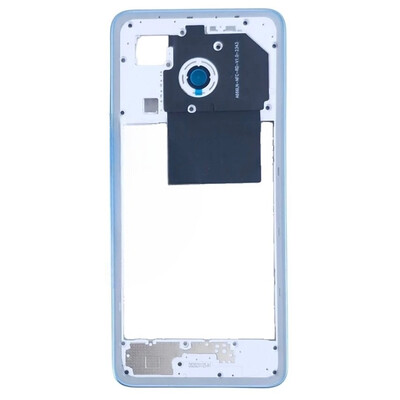 Middle Frame Ring Only For Itel P55 4g Blue By - Maxbhi Com