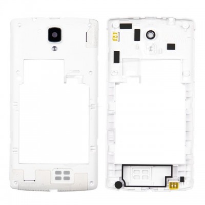 Middle Frame Ring Only For Lenovo A1000 White By - Maxbhi Com