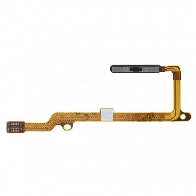 Fingerprint Sensor Flex Cable For Honor X8 Black By - Maxbhi Com