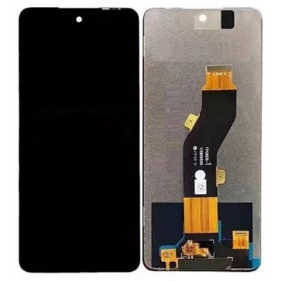 Display for Infinix Hot 40i Black (Combo Folder) by Maxbhi.com