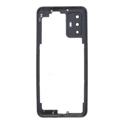 Middle Frame Ring Only For Tcl 30 Se Black By - Maxbhi Com