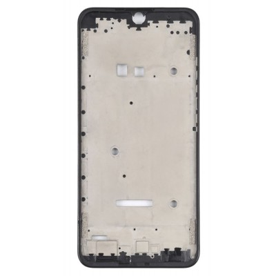 Lcd Frame Middle Chassis For Itel S15 Black By - Maxbhi Com