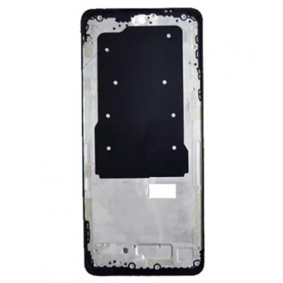 Lcd Frame Middle Chassis For Oppo K11 White By - Maxbhi Com