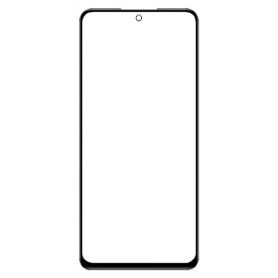 Replacement Front Glass For Xiaomi Redmi Note 12 Pro 4g Black By - Maxbhi Com