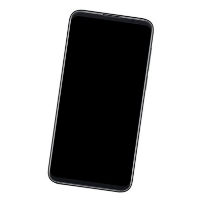 Camera Lens Glass with Frame for Meizu 16 Black