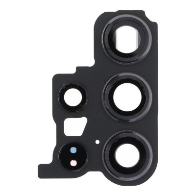 Camera Lens Glass With Frame For Samsung Galaxy S23 Ultra Cream By - Maxbhi Com