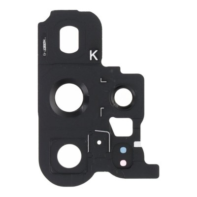 Camera Lens Glass With Frame For Samsung Galaxy S23 Ultra Cream By - Maxbhi Com