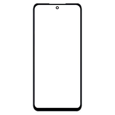 Replacement Front Glass For Xiaomi Redmi Note 12r 5g Black By - Maxbhi Com