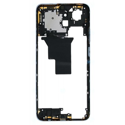 Middle Frame Ring Only For Honor X7a White By - Maxbhi Com