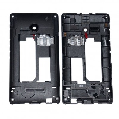 Middle Frame Ring Only For Microsoft Lumia 435 White By - Maxbhi Com